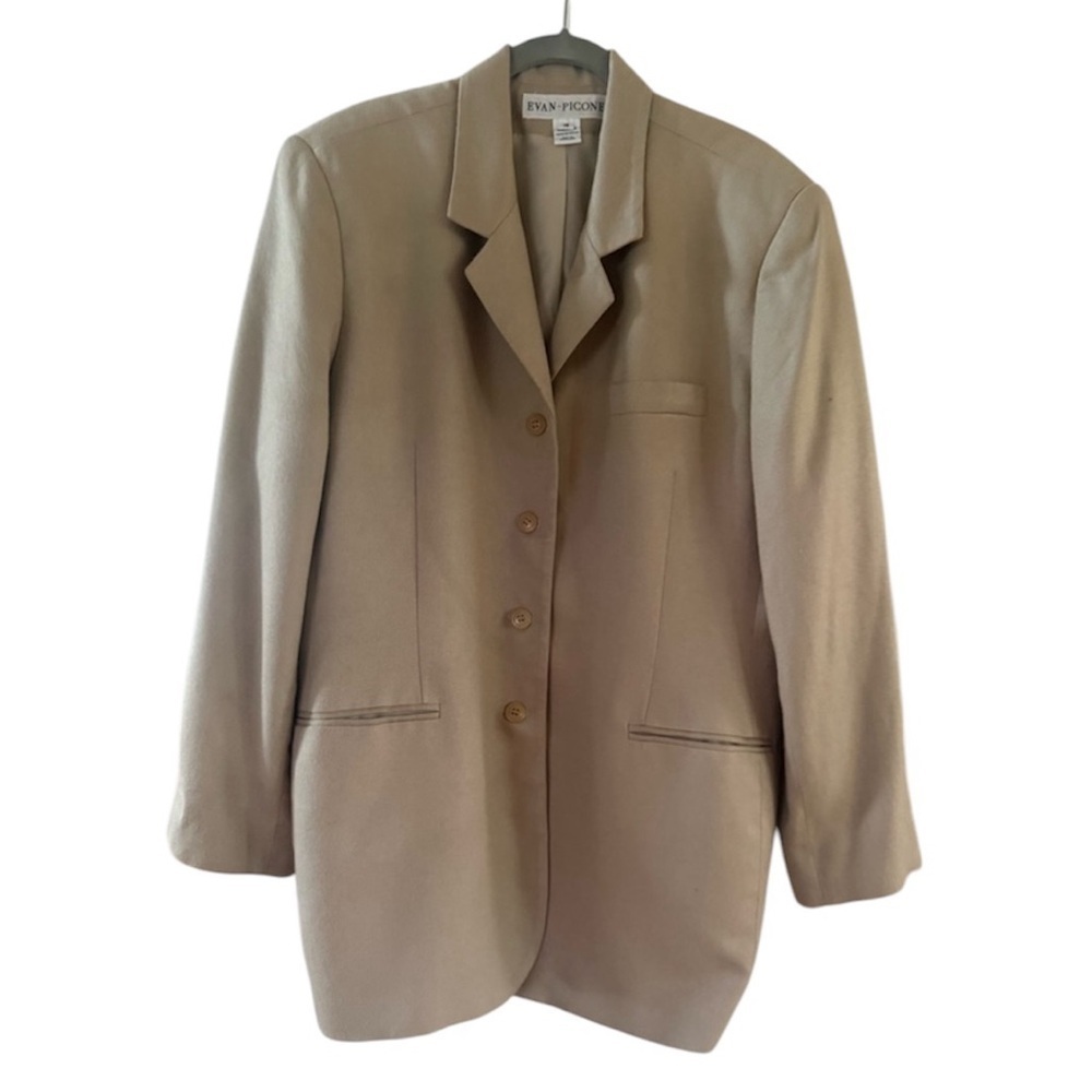 Evan Picone Vintage blazer size 16 Made in USA Deadstock Filene’s NWT oversized‎